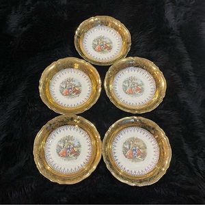 5 Antique Edwin Knowles bowls